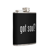 Heb je een ziel? heupfles (Rechts)