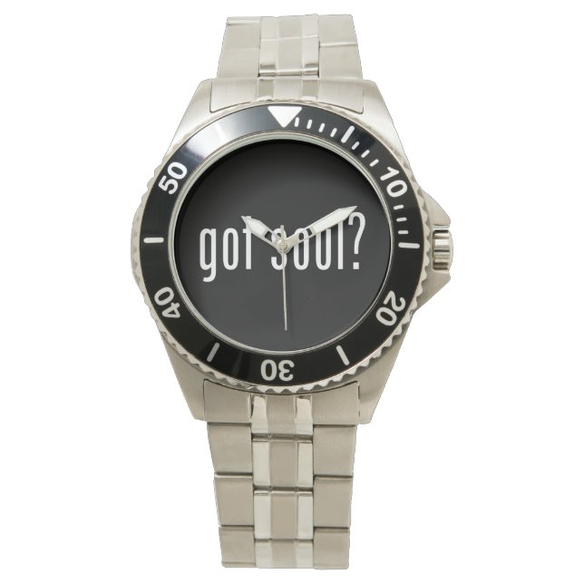 Heb je een ziel? horloge (Voorkant)