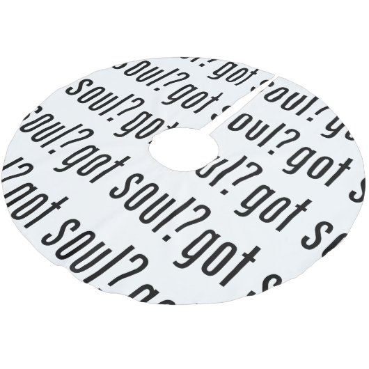 Heb je een ziel? kerstboom rok (Gekanteld)