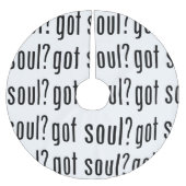 Heb je een ziel? kerstboom rok (Voorkant)