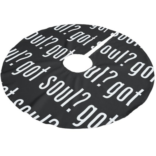 Heb je een ziel? kerstboom rok (Gekanteld)