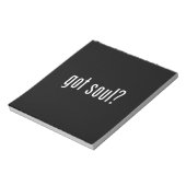 Heb je een ziel? notitieblok (Linkerzijde)