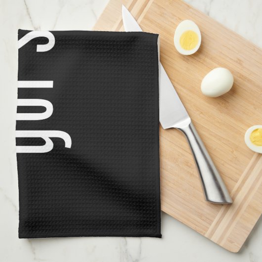 Heb je een ziel? theedoek (Quarter Fold)