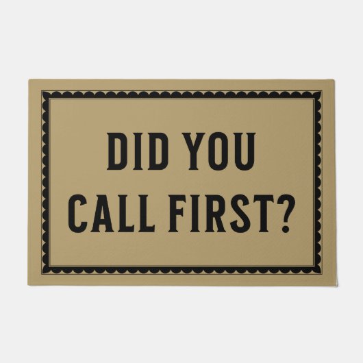 Heb je eerst gebeld? Funny door Mat (Voorkant)