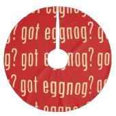 Heb je eggnog? kerstboom rok (Voorkant)