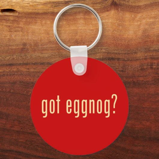 Heb je eggnog? sleutelhanger (Voorkant)