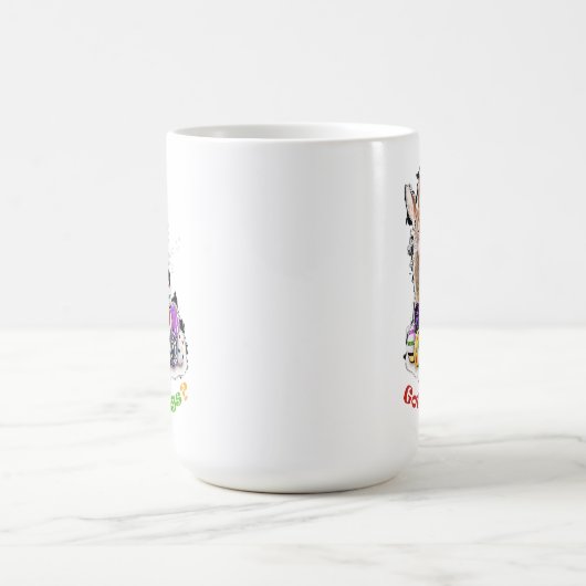 Heb je eieren? Funny Easter Bunny Eggs Magische Mok (Midden)