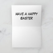 Heb je eieren? Knap en grappige cartoon van het es Feestdagen Kaart (Binnen)