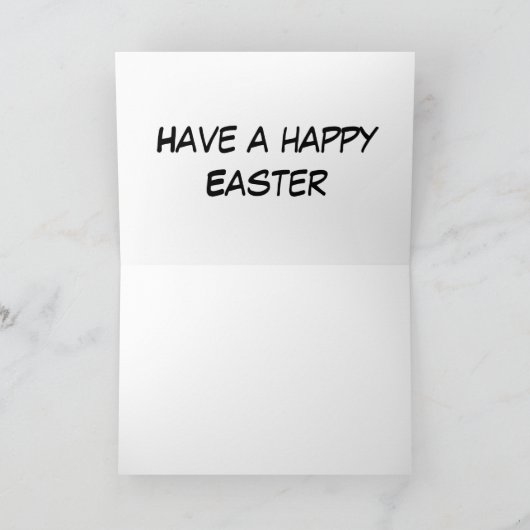 Heb je eieren? Knap en grappige cartoon van het es Feestdagen Kaart (Binnen)