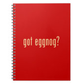 Heb je eierpunch? notitieboek (Voorkant)