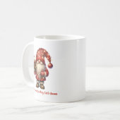 Heb je eigen kerst-kabouter koffiemok (Voorkant links)