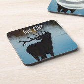 Heb je Elk? Funny Hunter Humor Bier Onderzetter (Linkerzijde)