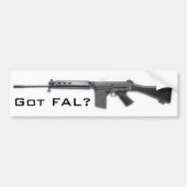 Heb je FAL? Bumpersticker (Voorkant)
