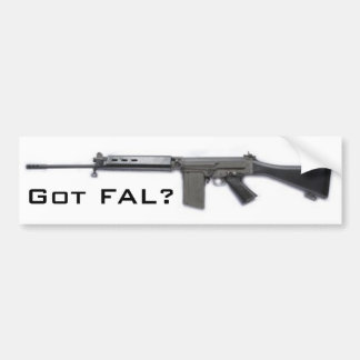 Heb je FAL? Bumpersticker