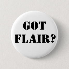 Heb je Flair? Ronde Button 5,7 Cm