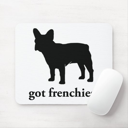 Heb je frenchies ? muismat (Met muis)