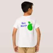Heb je fruit? t-shirt (Achterkant volledig)