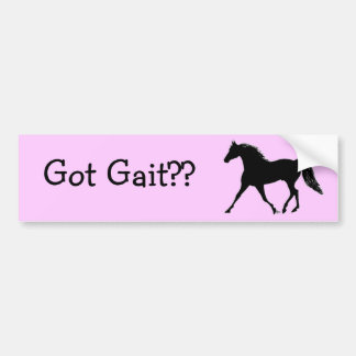 Heb je Gait? Bumpersticker