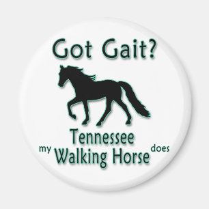 Heb je Gait? Mijn Tennessee Walking Horse doet dat Magneet