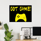 Heb je Game? Funny Gamer Poster (Thuiskantoor)