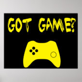 Heb je Game? Funny Gamer Poster (Voorkant)