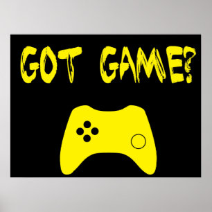 Heb je Game? Funny Gamer Poster