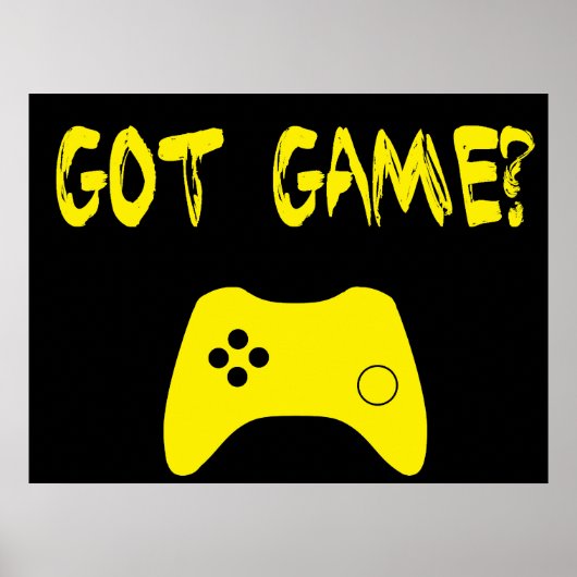 Heb je Game? Funny Gamer Poster (Voorkant)