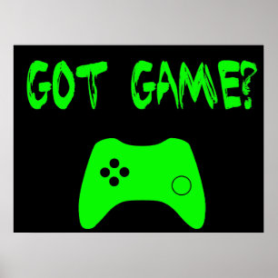 Heb je Game? Funny Gamer Poster