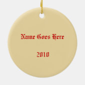 Heb je Garb? Keramisch Ornament (Achterkant)