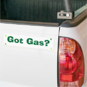 Heb je gas? bumpersticker (Op Truck)