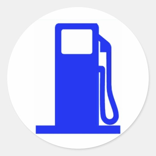 Heb je gas? ronde sticker (Voorkant)