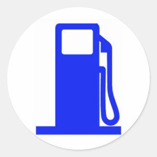 Heb je gas? ronde sticker