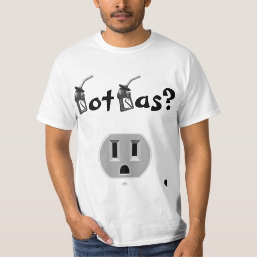 Heb je gas?*** t-shirt (Voorkant)