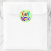 HEB JE GEEST? RONDE STICKER (Tas)