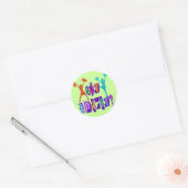 HEB JE GEEST? RONDE STICKER (Envelop)