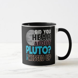 Heb je gehoord van Pluto? Dat is verzonnen Mok
