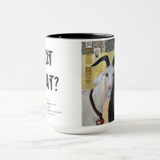 Heb je geit? 'Dicht bij je' Geiten Mok (Midden)