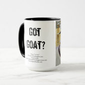 Heb je geit? 'Dicht bij je' Geiten Mok (Voorkant links)