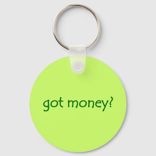 Heb je geld? Button Sleutelhanger (Voorkant)