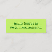 Heb je geld? Skinny Gallery Kaart Mini Visitekaartje (Achterkant)