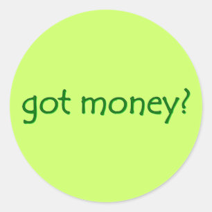 Heb je geld? Sticker