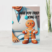 Heb je geprobeerd het ijs goed te krijgen? kaart (Voorkant)