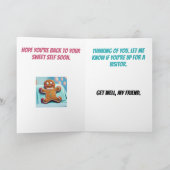 Heb je geprobeerd het ijs goed te krijgen? kaart (Binnen)