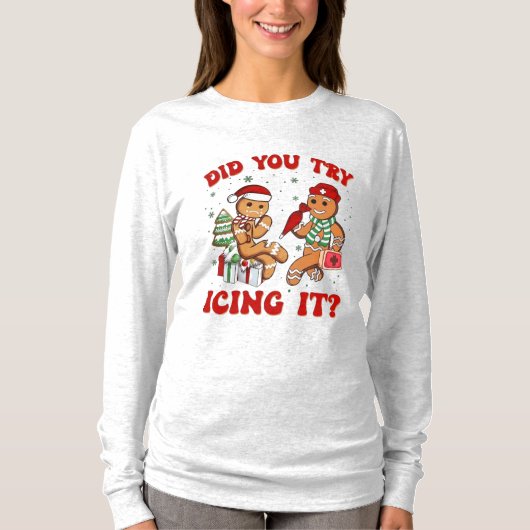 Heb je geprobeerd het te bevriezen – Grappige Ging T-shirt (Voorkant)