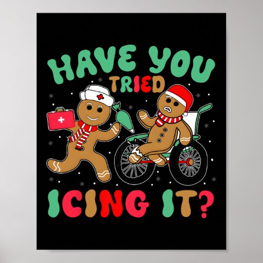 Heb je geprobeerd het te bevriezen met Kerstmis Gi Poster (Voorkant)