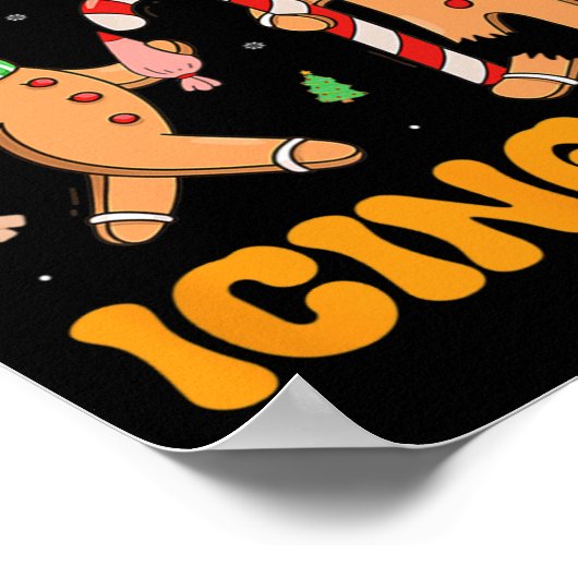 Heb je geprobeerd het te ijssen kerst peperkoek ve poster (Hoek)