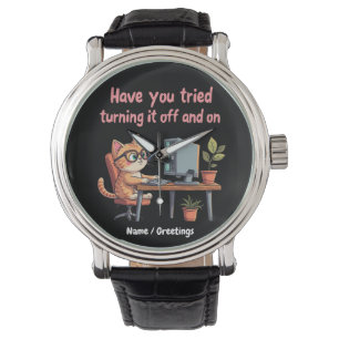 Heb je geprobeerd het uit te schakelen en technisc horloge