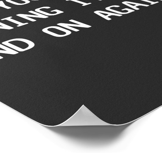 Heb je geprobeerd het weer uit te schakelen? poster (Hoek)