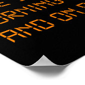 Heb je geprobeerd het weer uit te schakelen? poster (Hoek)