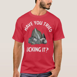 Heb je geprobeerd om de Lapidary Rock Collector te T-shirt